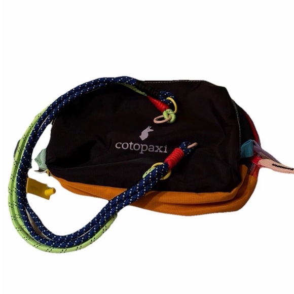 Cotopaxi Nido Accessory Bag Black & Multicolor With 2  Rope Strap Included. 4L. - Picture 11 of 11